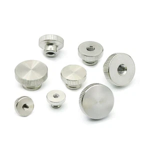 M2 M2.5 M3 M4 M5 M6 M8 M10 Knurled Thumb Nut High Type Grip Knob Stainless Steel - Picture 1 of 6