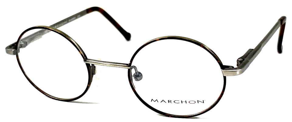 Armação de óculos MARCHON “HARRY” KIDS NOS marrom tartaruga/prata 40-19-115 - Imagem 1 de 4