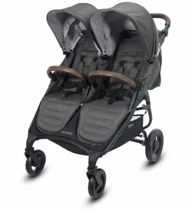 Valco Baby Twin DUO Stroller in Charcoal - Picture 1 of 7