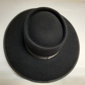 Zertrue Black 100% Australian Wool Hat, Size Small - Picture 1 of 16