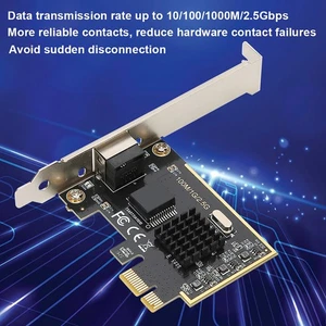 TXA073 1G Network Card PCIE Gigabit Gaming HighEnd Computer Supplies For Hom NEW - Afbeelding 1 van 7