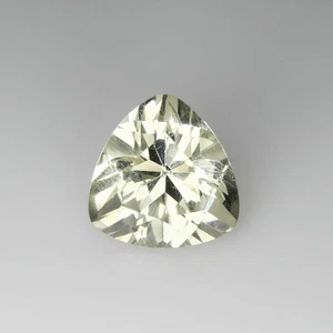 1.85 Ct Supreme Perfect Trillion 8.3x8.1 MM 100% Natural Yellow Brazil Othoclase - Picture 1 of 5