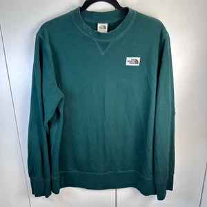 Felpa girocollo The North Face donna XL verde smeraldo pullover tempo libero - Foto 1 di 6