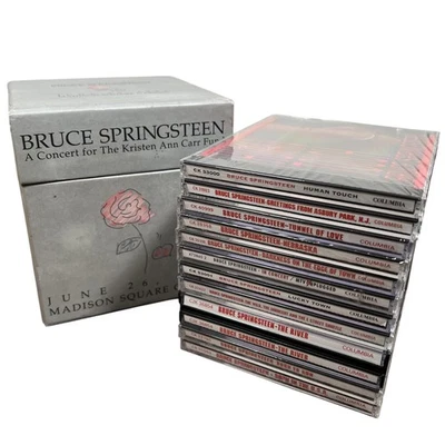 Bruce Springsteen CD Lot Box Set 11 Albums Kristen Ann Carr Fund 1993 Concert - Image 1 of 4