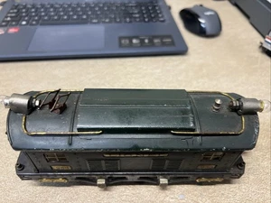 Locomotora de tren verde eléctrica calibre O Lionel 253 de colección sin probar COMO ESTÁ - Imagen 1 de 9