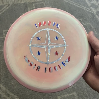 Innova AIRFORCE Star Roc3 180g Swirly Midrange Golf Disc new storage wear  - Image 1 of 4
