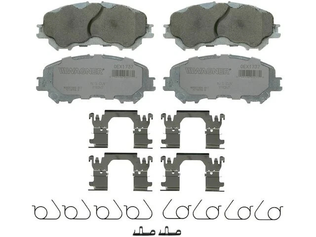 Front Brake Pad Set For 2017-2022 Nissan Rogue Sport 2018 2019 2020 2021 QF593KR - Image 1 of 1