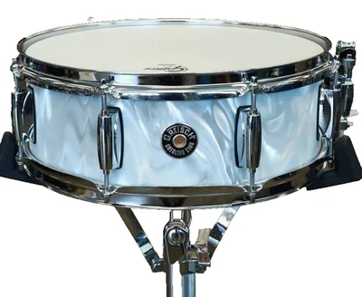 REDOBLANTE GRETSCH CATALINA CLUB ¡en LLAMA SATINADA blanca para TU JUEGO DE BATERÍA! L124 Foto 1 de 4