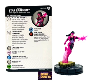 DC Heroclix Star Sapphire #040 mit Karte Wonder Woman 80. Set - Bild 1 von 1