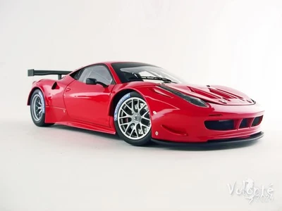 1/18 FERRARI 458 ITALIA GT2 ROSSO CORSA Mattel ELITE X2860 limited 10000 not BBR - Photo 1/4
