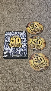 wwe THE TOP 50 SUPERSTARS OF ALL TIME 3-DISC SET dvd wrestling - Picture 1 of 1