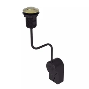 Newport Brass 111/04 Interruttore Smaltitore Attivato Aria Soft Touch, Ottone Satinato - Foto 1 di 1