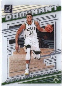 Clearly Donruss #6 2020-21 Giannis Antetokounmpo Clearly Dominant - Imagen 1 de 2