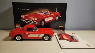 LEGO Icons 10321 Chevrolet Corvette (1958) 100% Completo - Juego Coleccionista Foto 1 de 4