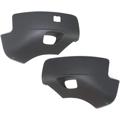 Pair Bumper Face Bar Ends Extensions Set of 2 Front Driver & Passenger Side Foto 1 de 4