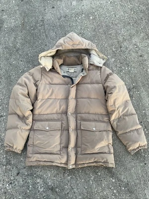 Vintage 70s REI Goose Down Mountain Puffer Jacket Expedition Men Large - Image 1 of 4