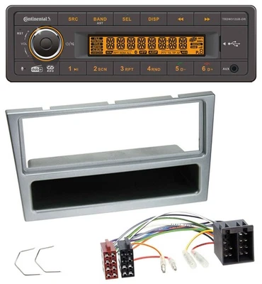 Continental Bluetooth MP3 USB DAB Autoradio für Opel Combo C Corsa C Meriva Tigr - Bild 1 von 4