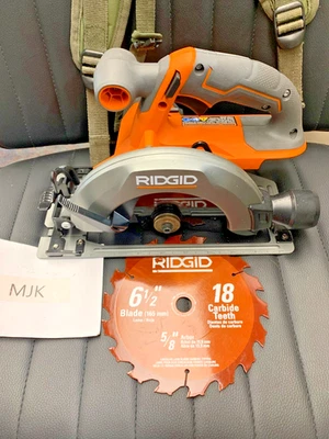 RIDGID R8655B 18V  6 1/2 in. Circular Saw (TOOL ONLY) OPEN BOX - Image 1 of 4