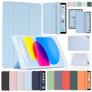 Schutzhülle Für iPad 10/9/8/7/6/5th Pro 11 Air 4/5th 10.9 Mini Smart Cover Case - Bild 1 von 33