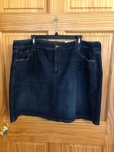 Minifalda vaquera Sonoma para mujer 20 W venta al por menor $40 (s-negro-26-30) - Imagen 1 de 7