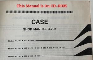 Lote de JI Case 430 440 470 530 540 570 630 640 I&T Shop Manual de Servicio en CD - Imagen 1 de 20