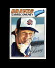 Darrel Chaney Signed Original 1977 Topps Atlanta Braves Autographed