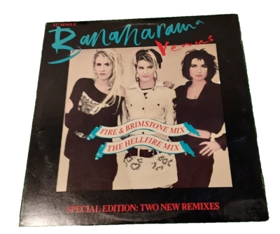 Bananarama Venus SPECIAL EDITION: Two New Remixes Vinyl - Image 1 of 4