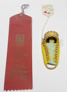 OLD AWARD WINNING HEARD MUSEUM All HANDMADE Baby in Papoose with J. Cosen Apache - Picture 1 of 12