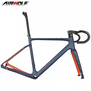 AIRWOLFGravel Carbon Gravel Rahmen Cyclocrossrad Reiserad Rennrad 700*45c - Bild 1 von 23