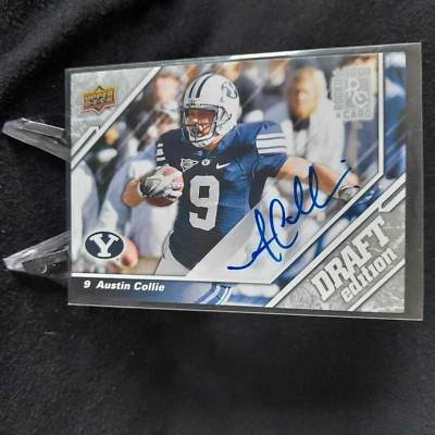 2009 Upper Deck Draft Edition Auto Austin Collie #137 Rookie Auto RC - Image 1 of 2