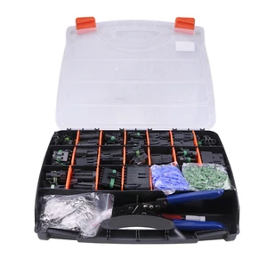 Pro Weather Pack Connector Kit With T-18 Crimp Tool WP-1505 New - Picture 1 of 8