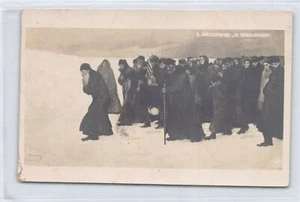 JUDAICA - Germania - Dipinto di S. Hirszenberg - Esilio di una ragazza ebrea - Foto 1 di 2