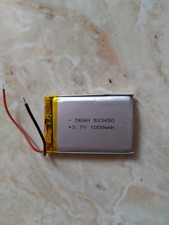 Batteria al litio Ricaricabile ai polimeri -DEAH 523450 1000 mah 3.7 V