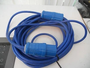 15M Caravan Motorhome Camp Heavy Duty 16A 240V Mains Hook Up Cable Lead UK - Picture 1 of 1