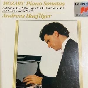 Mozart Piano Sonatas K332 K333 K457 K475 Andreas Haefliger CD - Picture 1 of 6