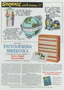 1967 Encyclopaedia Britannica Vintage Print Werbung Buch ein Monat Zahlungsplan  - Bild 1 von 1