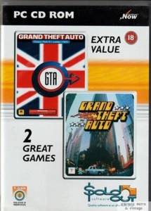 Grand Theft Auto y GTA London - Software agotado - CD-ROM para PC - Imagen 1 de 2