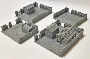 WOW Edificios 1/72 (20mm) Conjunto De Jardín Trasero (4) - Imagen 1 de 1