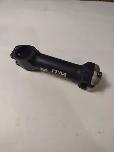 ITM Millenium Black 1-1/8" Threadless x 120mm x 25.4mm Road Bike / MTB Stem - Picture 1 of 11