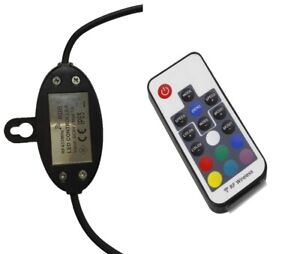 KONTROLER LED RF RGB + PILOT (ZAPASOWY)
