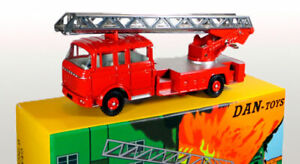 Berliet GAK Pompiers Grande Echelle d'Incendie (Exclusivité Dan-Toys )