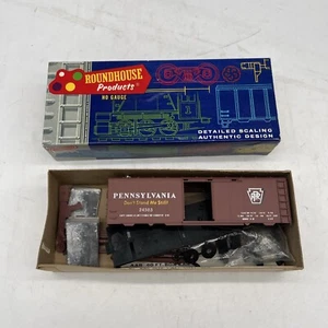 Roundhouse Products 40’ Box Car Kit HO Pennsylvania PRR 1042 - Bild 1 von 3