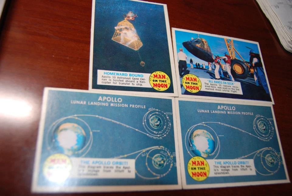 Man on the Moon Trading Cards 1969 Canada - Image 1 of 1