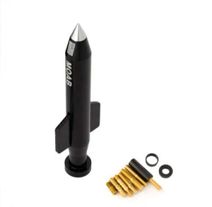 1999-2020 Ford F250 F350 Super Duty 5.5" Billet MOAB AM FM Radio Antenna Black - Picture 1 of 7