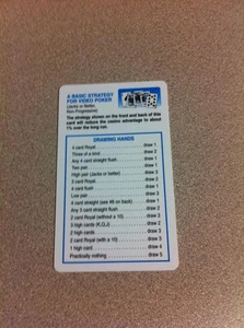 UNA ESTRATEGIA BÁSICA PARA TARJETAS DE VIDEO POKER PROFESIONALES - Imagen 1 de 1