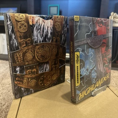 Highlander (Blu-ray Disc, SteelBook) Mondo Steelbook w/limited edition full slip - Bild 1 von 4