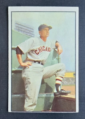 1953 Bowman Color #39 Paul Richards - Chicago White Sox - VG - Image 1 of 2