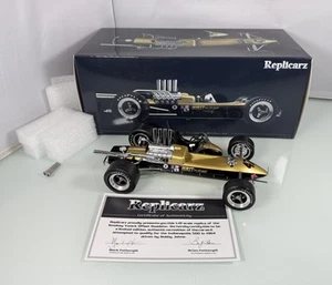 Replicarz 1/18 Scale 1964 Smokey Yunick Sidecar Gold Indy Offset Roadster w/COA - Picture 1 of 21