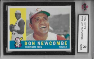 1960 TOPPS BASEBALL Don Newcombe #345 KSA 8 NMM Cincinnati Reds - Picture 1 of 2