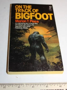 On The Track of Bigfoot Marian T. Place 1978 1st print Paperback Sasquatch NICE - Picture 1 of 8